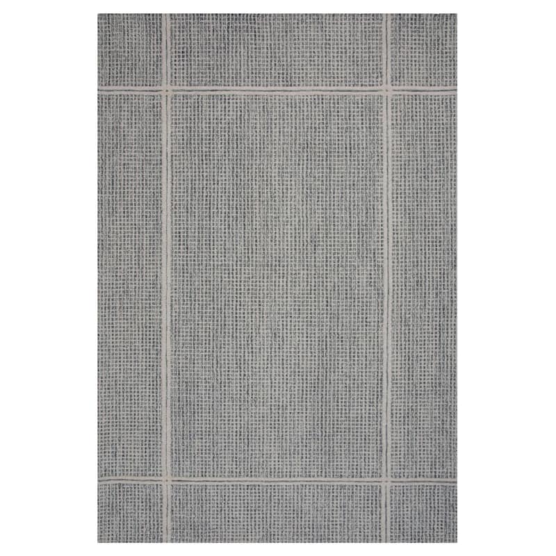 Alora Decor Maude Contemporary Hand-Tufted Bordered Area Rug