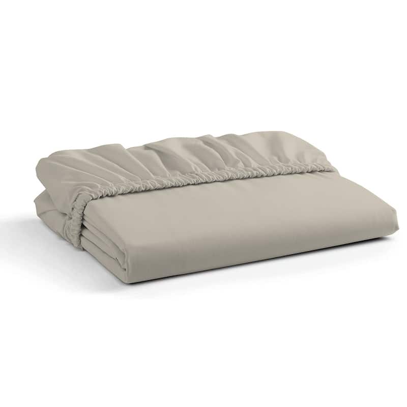 100% Cotton Lightweight & Breathable Percale Weave Fitted Sheet