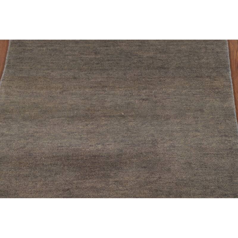 Gabbeh Modern Foyer Rug Hand-Knotted Accent Wool Carpet - 2'8"x 4'0"