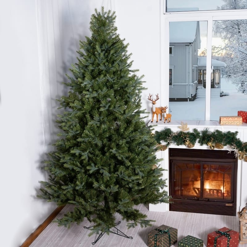 7/8/9FT Premium Artificial Blue Spruce Christmas Tree - 8 Foot