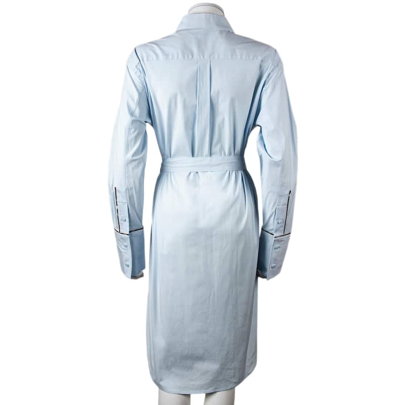 Burberry Ivery Belted Shirt Dress
