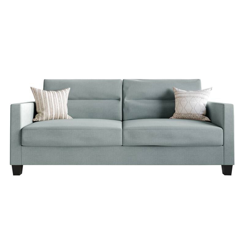 CraftPorch Clean and Minimalist Linen Upholstered 3-Piece Living Room Set