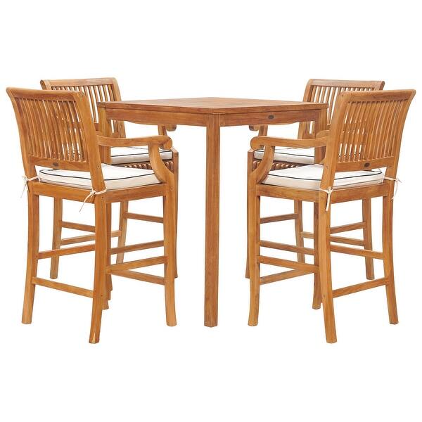 Chic Teak Castle Wood Bar Stool Chair With Arms Castle Teak Wood Bar Stool Chair