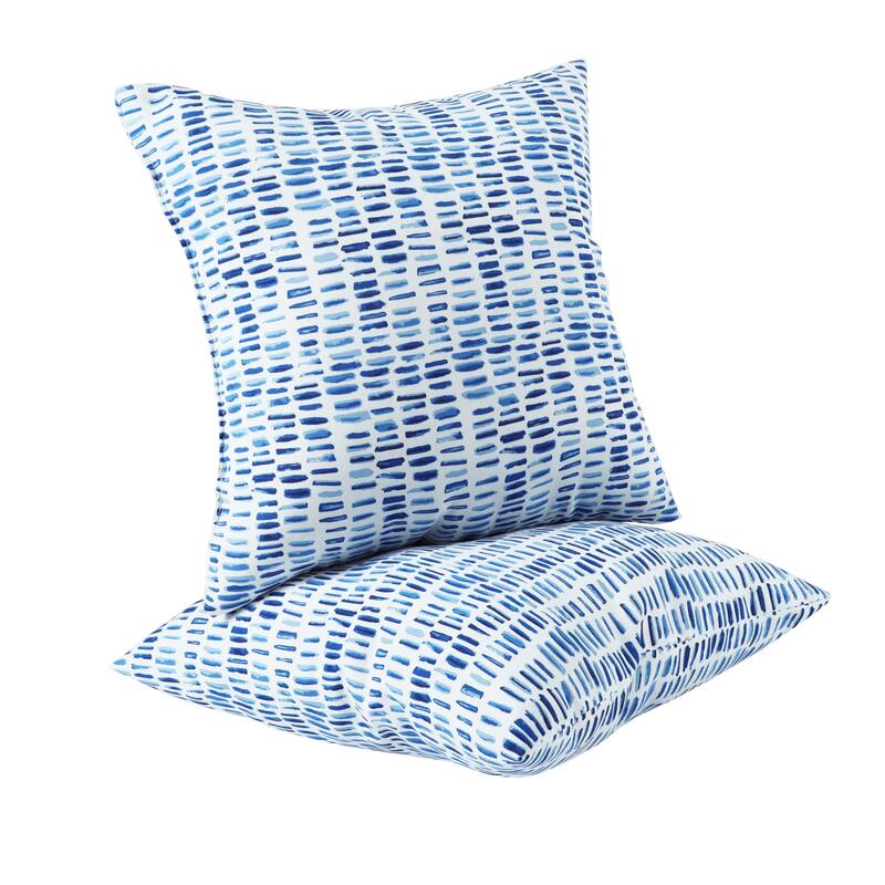 5 Pack Outdoor Throw Pillows,Waterproof & Fade-Resistant Patio Cushions-Soft & Comfortable Decorative Pillow Covers