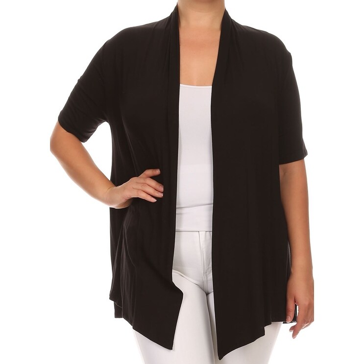 plus size cover up jacket