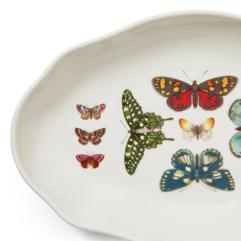 Portmeirion Botanic Garden Harmony Pickle Dish - 8.5 in