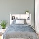 preview thumbnail 6 of 5, Winslow White Twin Bookcase Headboard