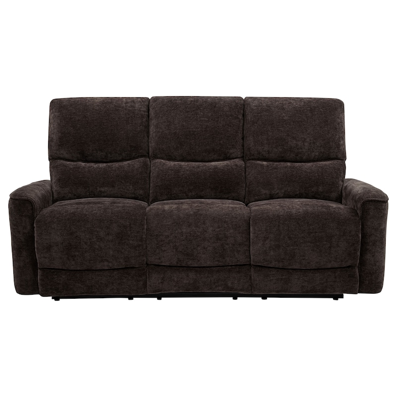 Navarro Chenille Upholstered Reclining Sofa - 79.25" x 37.75" x 40.25"