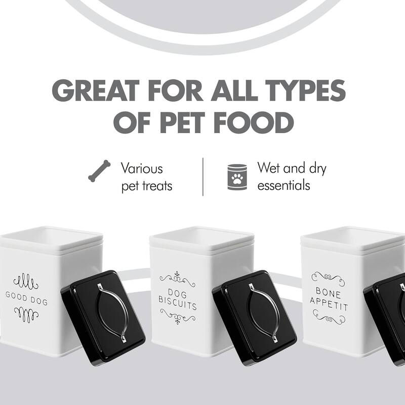 Amici Pet Treat Storage Collection set of 3 - 36 oz