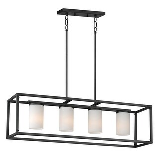 Maxim 10288 Lateral 4 Light 36" Wide Pillar Candle Linear Pendant