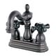 preview thumbnail 1 of 2, Kingston Brass Duchess 1.2 GPM Centerset Bathroom Faucet with Pop-Up Oil Rubbed Bronze