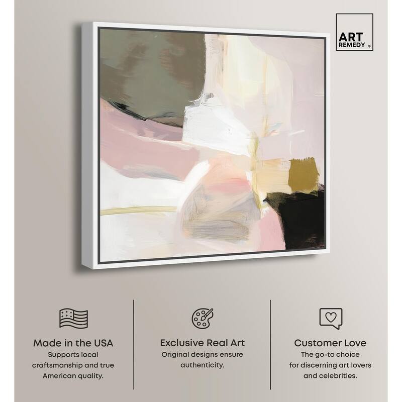 Dynamic Color II Canvas by Art Remedy