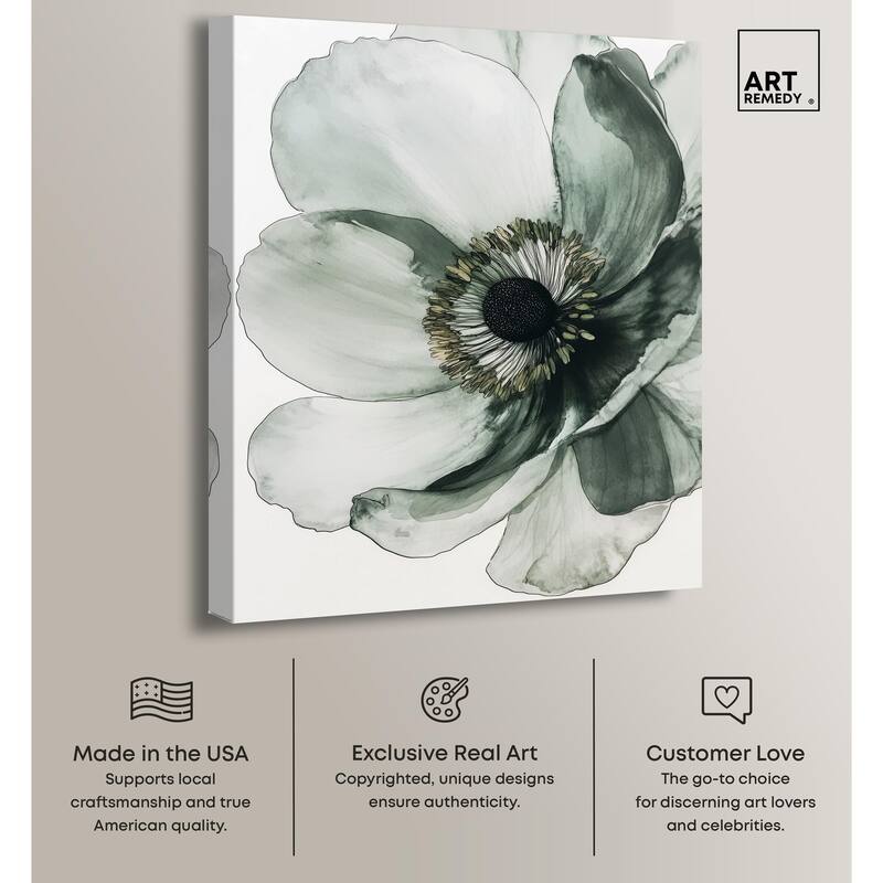 Delicate Stamen II Canvas by Art Remedy, Gallery Wrapped