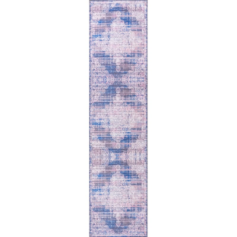 JONATHAN Y Asa Bohemian Medallion Machine Washable Area Rug