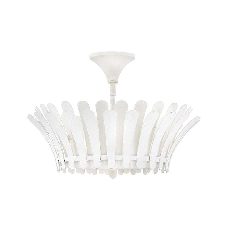 Hinkley Lighting 47693 Reina 3 Light 20" Wide Semi-Flush Ceiling - Textured Plaster