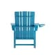 preview thumbnail 40 of 42, Commercial All-Weather Rocking Adirondack Chair with Swiveling Cupholder