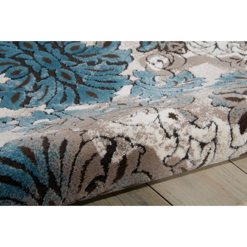 Nourison Karma Abstract Vintage Medallion Area Rug