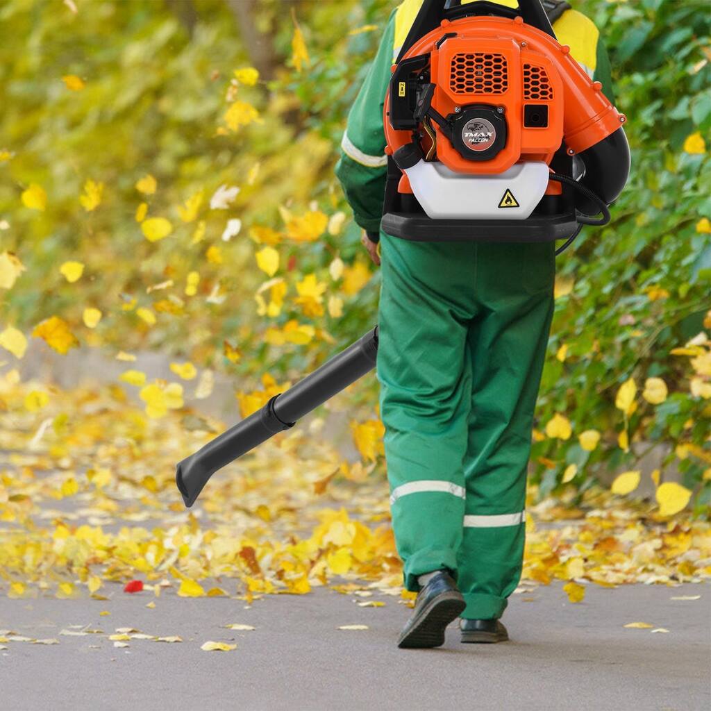2.3Hp High Performance Gas Powered Back Pack Leaf Blower 2-Stroke 63cc - 15.74x15.74