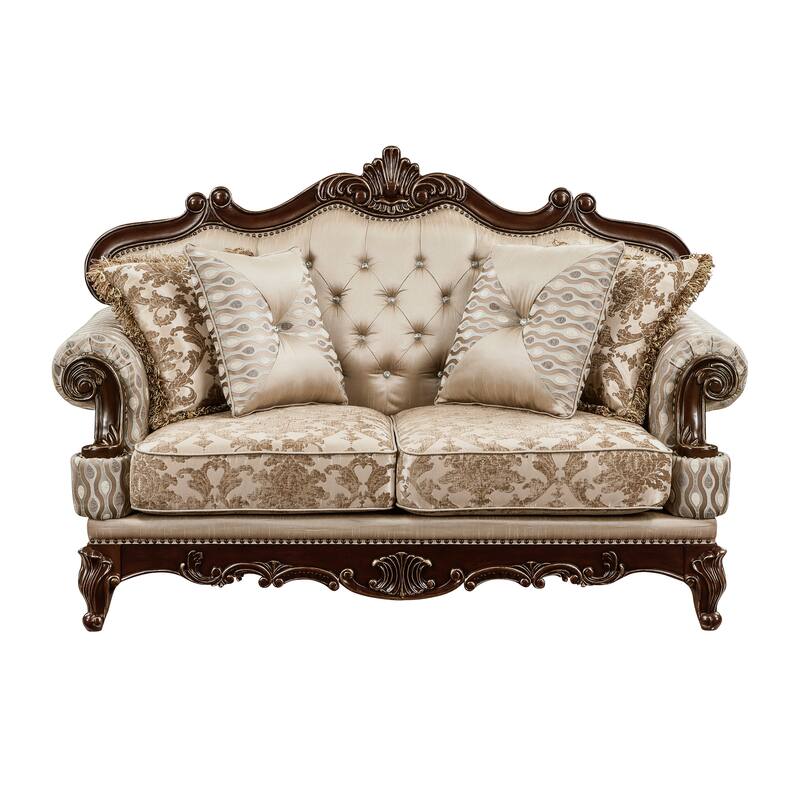 Vista 3-Piece Chenille Living Room Sofa Set