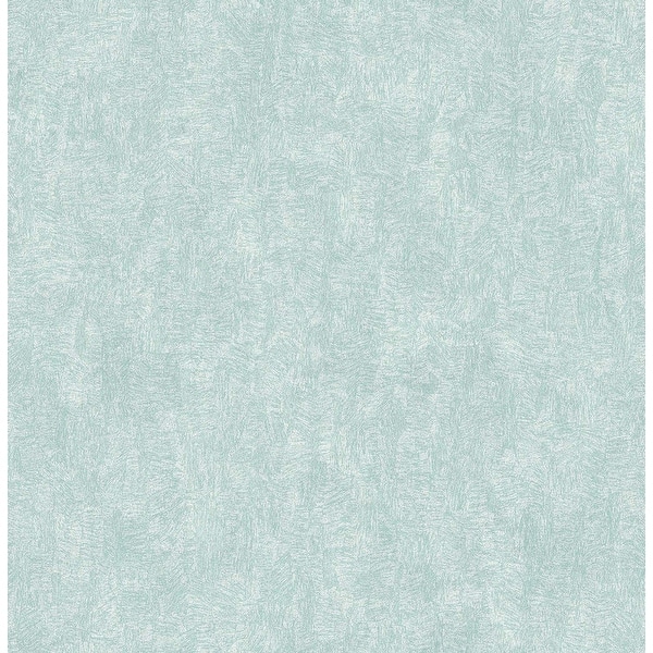 Ludisia Teal Brushstroke Texture Wallpaper - 20.5in x 396in x 0.025in ...