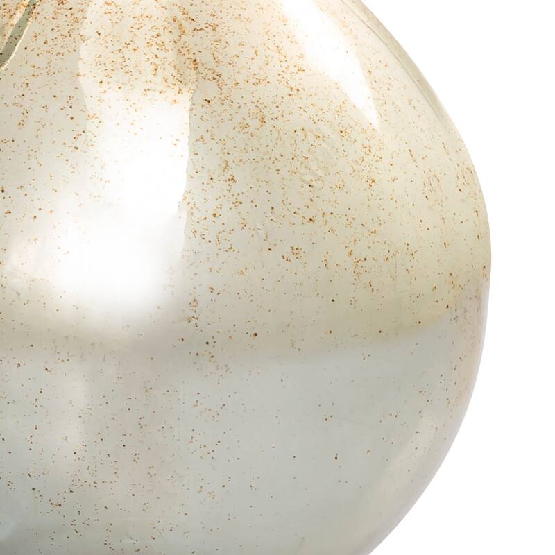 Elk Home Opal Ring Green Finish Glass 8 Inch Wide Bottle