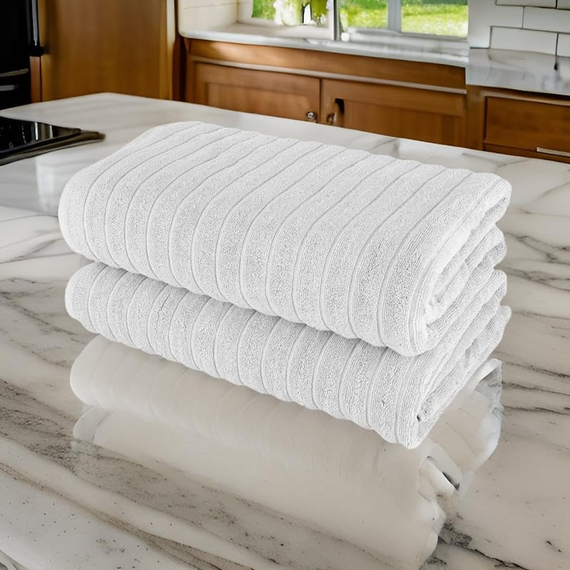 Brampton 2 Piece Luxury Turkish Cotton Jumbo Bath Sheets