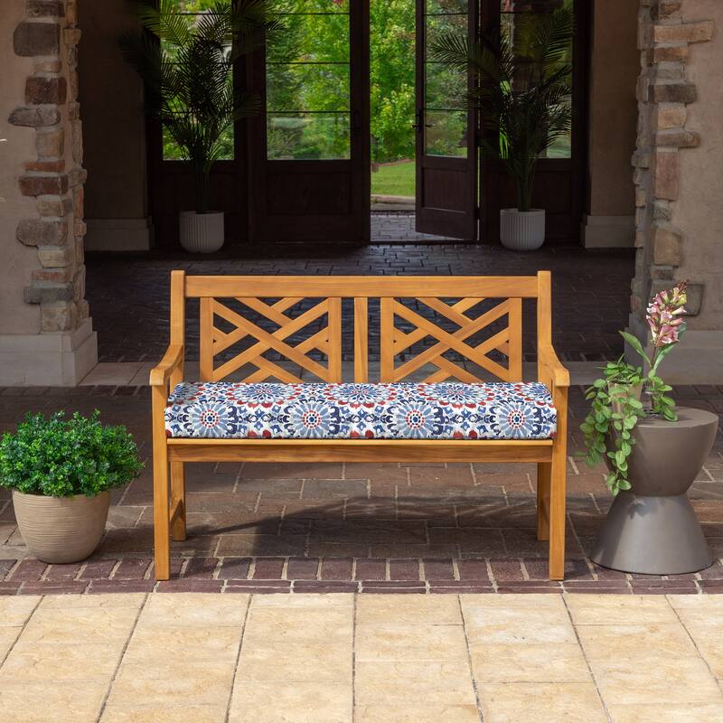 ARDEN Foam Outdoor Bench Cushion, 48 x 18