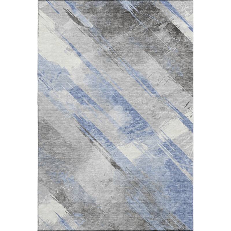 Premium Washable Super Soft Abstract Stripe Mayfield Rug