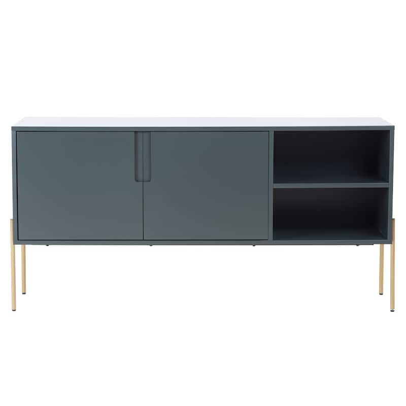 mid century Sideboard Buffet Table or TV Stand with storage
