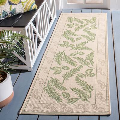 SAFAVIEH Courtyard Rosaria Indoor/ Outdoor Waterproof Patio Backyard Rug