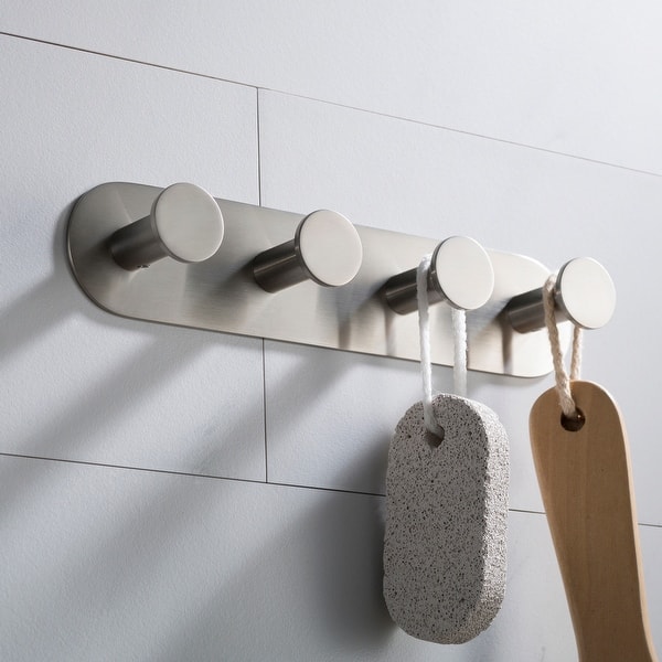 Shop Kraus Elie Bathroom Robe And Towel Hook Rack With 4 Hooks