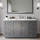 Option Dark Gray / Giotto Quartz Top / Brushed Gold