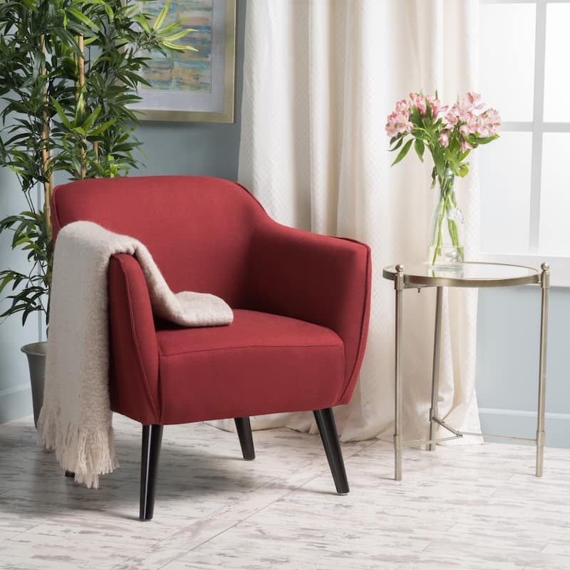 Alphonse Fabric Arm Chair by Christopher Knight Home