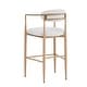 preview thumbnail 41 of 56, Christopher Knight Home Elmore Fabric and Iron 30 Inch Barstools (Set of 2)