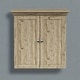 preview thumbnail 16 of 19, Teamson Home Stratford Classic Wall Cabinet with Adjustable Shelves Wood Finish - Light Oak