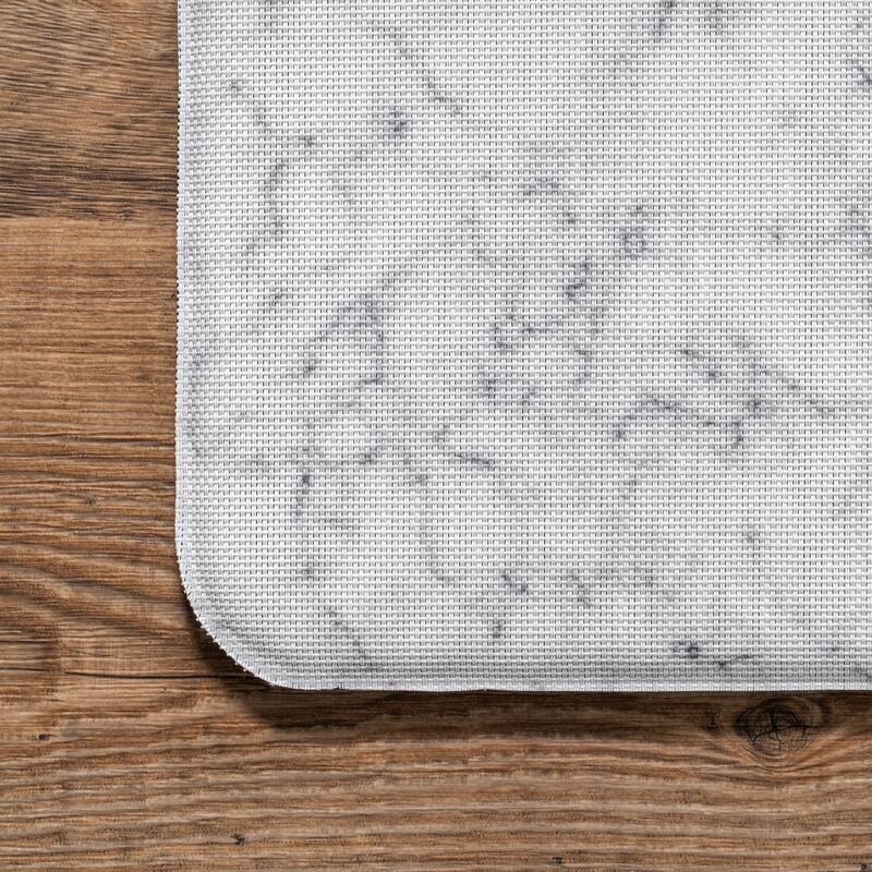 Nuloom Abstract Marble Anti Fatigue Kitchen or Laundry Room Comfort Mat