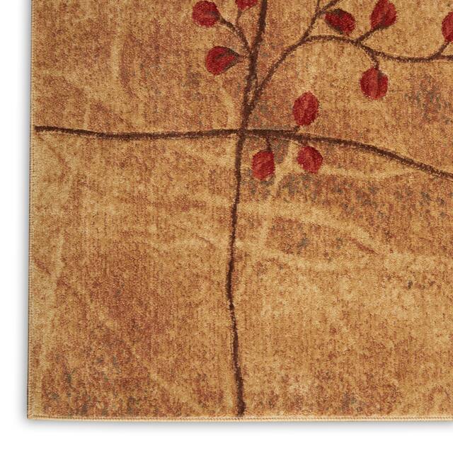 Copper Grove Oxford Floral Area Rug
