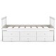 preview thumbnail 35 of 34, Costway Twin Captain's Bed Bunk Bed Alternative w/ Trundle & Drawers