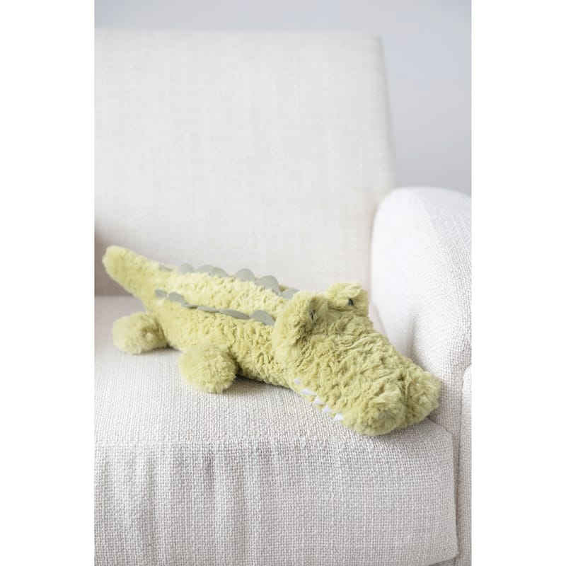 Plush Alligator - 19.0"L x 9.0"W x 5.0"H