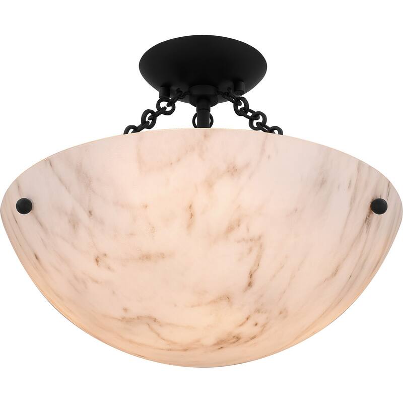 Quoizel Semi-Flush Mount 3-Light Semi-Flush Mount