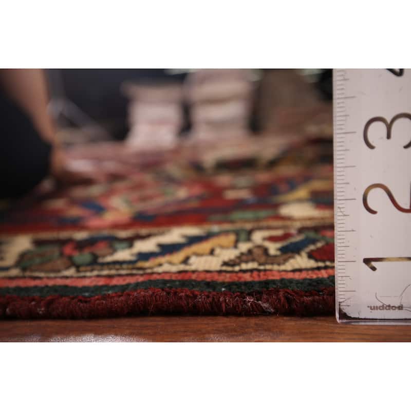 Bakhtiari Large Antique Persian Area Rug Hand-Knotted Wool Carpet - 11'0" x 16'9"