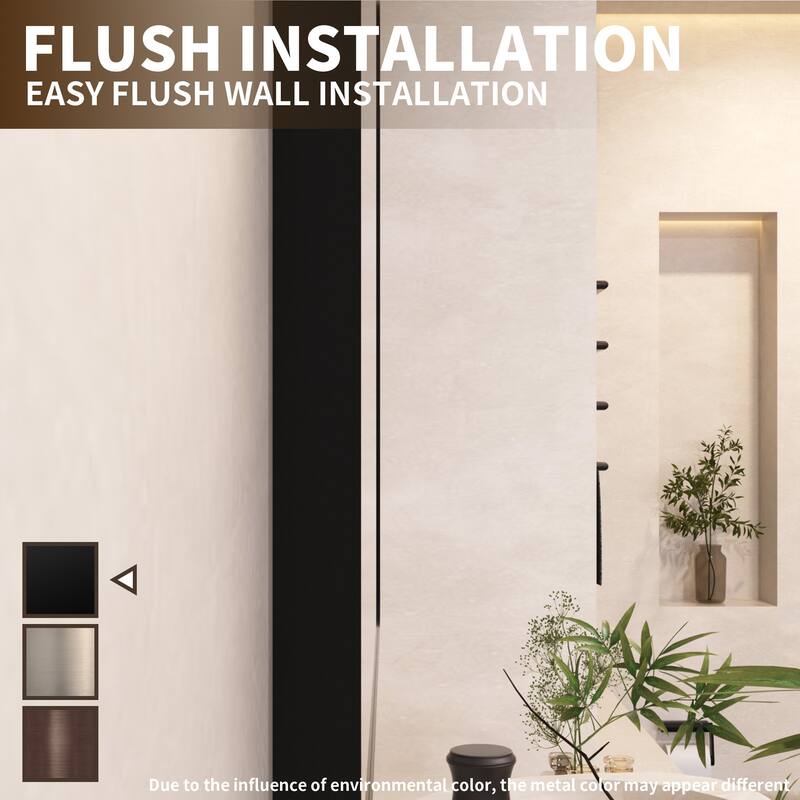 24/30/42/48/60 inch Rectangle Frameless Wall Mounted Bathroom Vanity Mirror