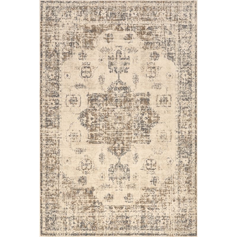 Nuloom Betania Faded Medallion Area Rug