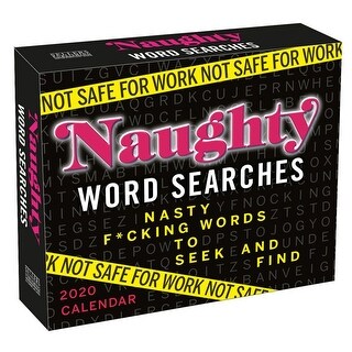 Sellers Publishing Not Safe For Work Word Search Desk Calendar Overstock Sellers Publishing Not Safe For Work Word Search Desk Calendar Overstock