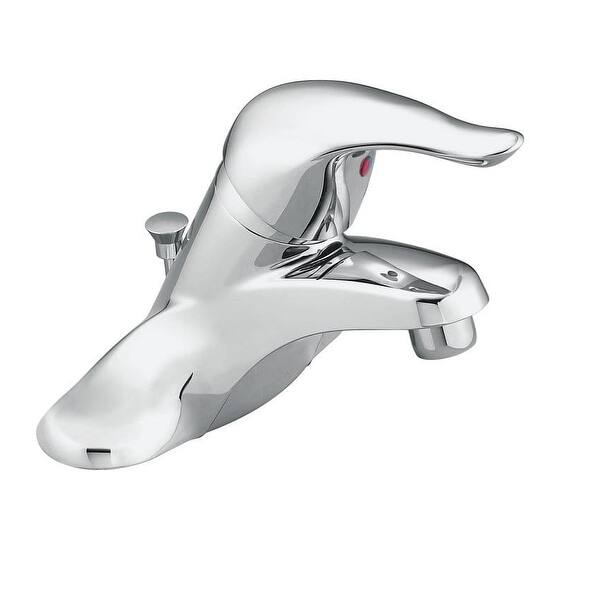 Shop Moen L64625 Single Handle Centerset Bathroom Faucet With From