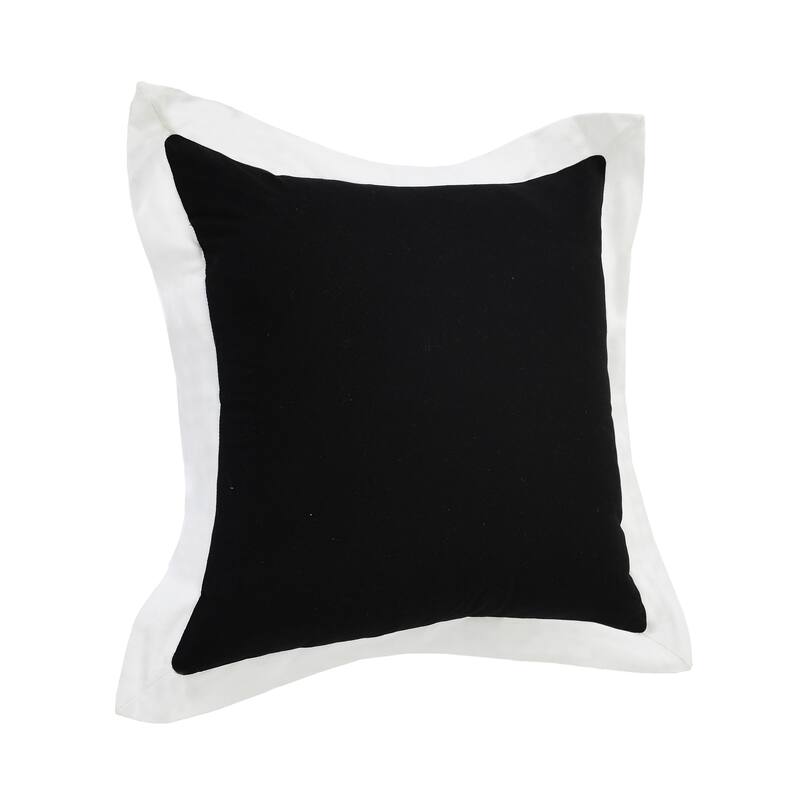 Sevita Nox Empire Bordered Throw Pillow