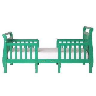 Dream On Me Emma Green 3-in-1 Convertible Toddler Bed