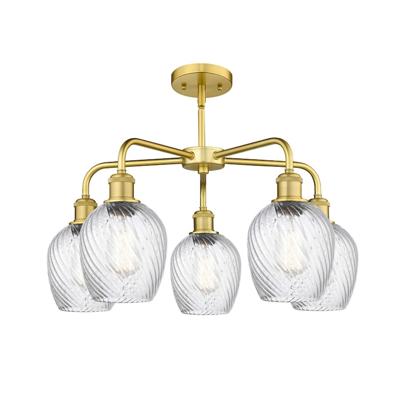 Innovations Lighting 516-5CR-15-23 Salina Chandelier Salina 5 Light