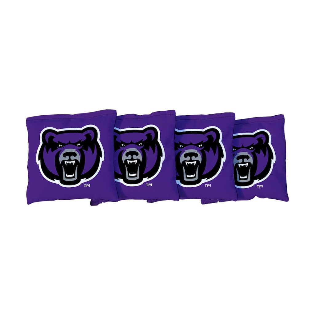 Central Arkansas UCA Bears Purple Cornhole Bags