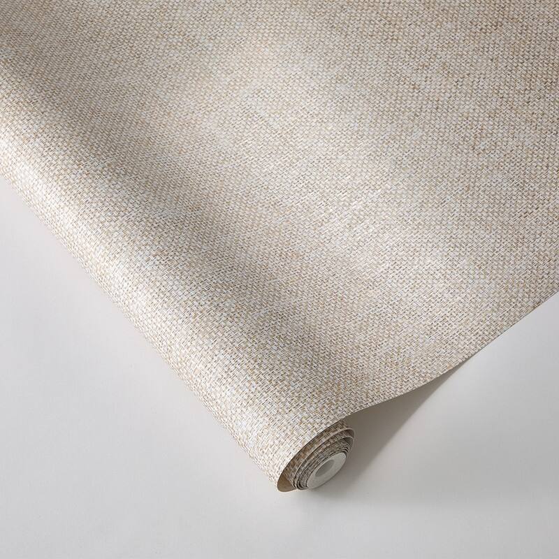 Faux Grasscloth Primitivo Textured Peel and Stick Wallpaper by Jeremiah Brent